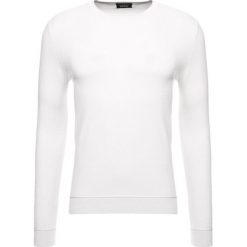 Swetry klasyczne męskie: Sisley Sweter offwhite