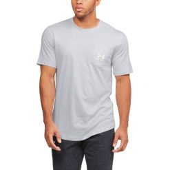 Under Armour Sportstyle Koszulka Szary. Szare podkoszulki męskie Under Armour, xxl, bez wzorów, z bawełny, z krótkim rękawem. Za 171,95 zł.
