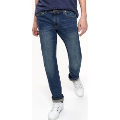 Spodnie denim regular fit. Spodnie męskie na lato, s, z jeansu. W wyprzedaży za 39,99 zł.