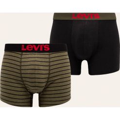 Levi's - Bokserki (2 pack). Zielone bokserki męskie Levi's®, bez wzorów, z elastanu. Za 89,90 zł.