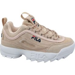 FILA Wmn Disruptor Low 1010423-70P 38 Beżowe. Brązowe buty sportowe damskie Fila, ze skóry, sportowe. W wyprzedaży za 399,99 zł.