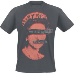Sex Pistols God Save The Queen T-Shirt ciemnoszary. Niebieskie t-shirty męskie marki Reserved, l, z okrągłym kołnierzem. Za 74,90 zł.