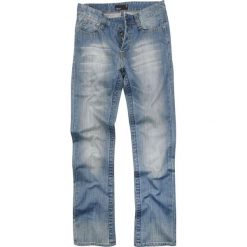 Forplay Salomon Jeansy niebieski. Niebieskie jeansy męskie marki Forplay, na co dzień, bez wzorów, z jeansu, vintage, długie. Za 164,90 zł.