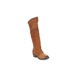 Muszkieterki Airstep / A.S.98 CORN 18. Pomarańczowe kozaki damskie marki Airstep / A.S.98, bez obcasa, bez zapięcia. Za 1199,20 zł.