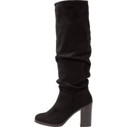 Buty zimowe damskie: New Look BOWL Kozaki na obcasie black