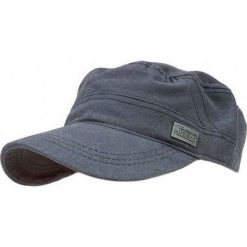 Szara Jesienno-Zimowa Męska Czapka z Daszkiem -Pako Jeans- Patrolówka, Popielata CPAPJNSDASZEK583. Szare czapki męskie Pako Jeans, na zimę, bez wzorów, z jeansu. Za 39,00 zł.