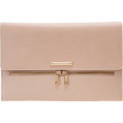 Kopertówki damskie: Dorothy Perkins DOUBLE ZIP Kopertówka nude