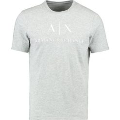 T-shirty męskie z nadrukiem: Armani Exchange Tshirt z nadrukiem heather grey