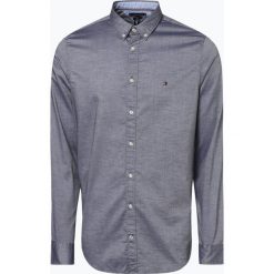 Tommy Hilfiger - Koszula męska, niebieski. Niebieskie koszule męskie TOMMY HILFIGER, xxl, bez wzorów, z bawełny, bez kołnierzyka, bez rękawów. Za 399,95 zł.