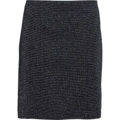 Spódnica z brokatowym połyskiem bonprix srebrny. Szare spódniczki damskie bonprix, bez wzorów. Za 74,99 zł.