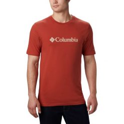 Koszulka T-shirt Columbia CSC Basic Logo 1680053835 - czerwony. Czerwone koszulki męskie Columbia, s, bez wzorów, bez kołnierzyka. Za 82,39 zł.