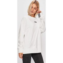 Adidas Originals - Bluza. Białe bluzy damskie adidas Originals, s, bez wzorów, z bawełny, bez rękawów, bez kaptura. Za 179,90 zł.