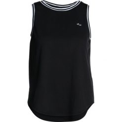 Topy sportowe damskie: Röhnisch PLEATED CROPPED Koszulka sportowa black