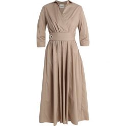 Długie sukienki: Selected Femme SFSABINA 3/4 DRESS Długa sukienka silver mink