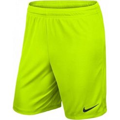 Spodenki i szorty męskie: Nike Spodenki męskie Park II Knit żółte r. M (725887 702)