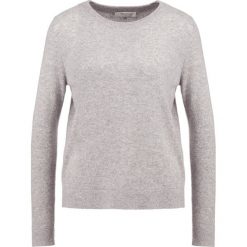 Swetry klasyczne damskie: Selected Femme SFAYA ONECK Sweter light grey melange