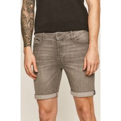 Jack & Jones - Szorty jeansowe 12166861. Szare spodenki i szorty męskie Jack & Jones, s, bez wzorów, z elastanu, casualowe. W wyprzedaży za 99,90 zł.