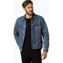 Kurtki męskie: Calvin Klein Jeans – Męska kurtka jeansowa, niebieski