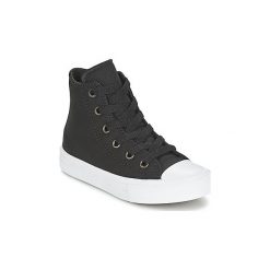 Buty Dziecko Converse CHUCK TAYLOR All Star II HI. Czarne trampki chłopięce Converse, retro. Za 153,30 zł.