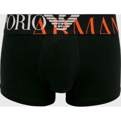 Emporio Armani - Bokserki. Czarne bokserki męskie marki Emporio Armani, z bawełny. Za 149,90 zł.
