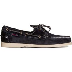 Buty SEBAGO DOCKSIDES PORTLAND SUEDE. Brązowe mokasyny męskie Sebago, ze skóry, eleganckie. Za 660,00 zł.