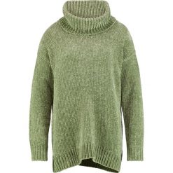 Swetry klasyczne damskie: Karen by Simonsen BAILY Sweter oil green