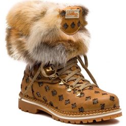 Śniegowce MONTELLIANA - Seicento M1749 Brown. Brązowe buty zimowe damskie Montelliana, z polaru. Za 2200,00 zł.