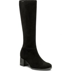 Kozaki LASOCKI - CARO-03 Czarny. Czarne buty zimowe damskie marki Lasocki, ze skóry. Za 329,99 zł.