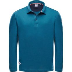 Koszulka polo "Aiden" w kolorze turkusowym. Niebieskie koszulki męskie Marinepool, xl, bez wzorów, z bawełny, bez rękawów. W wyprzedaży za 159,95 zł.