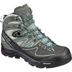 Buty trekkingowe damskie: Salomon Buty damskie X Alp Mid Ltr GTX Shadow/Castor Gray/Aruba Blue r. 40 (394732)