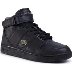 Sneakersy LACOSTE - Tramline Mid 120 1 Us Sma 7-39SMA0055237 Blk/Dk Grey. Czarne sneakersy męskie Lacoste, na co dzień, bez wzorów, ze skóry ekologicznej, bez zapięcia. W wyprzedaży za 369,00 zł.