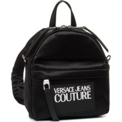 Plecak VERSACE JEANS COUTURE - E1VVBBT3 71420 899. Czarne plecaki damskie Versace Jeans Couture, bez wzorów, z jeansu. W wyprzedaży za 549,00 zł.