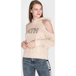 Pinko Tabatha Bluza Beżowy. Brązowe swetry damskie Pinko, s, z nadrukiem, z bawełny, bez rękawów, bez kaptura. Za 1007,95 zł.