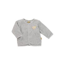 Bluzy niemowlęce: STEIFF Baby Nicki Bluza kurteczka softgrey