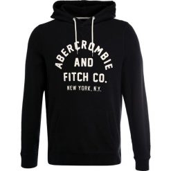Abercrombie & Fitch BASIC LOGO Bluza black. Czarne kardigany męskie marki Abercrombie & Fitch, m, z bawełny. Za 349,00 zł.