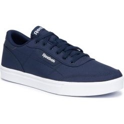 Sportowe Reebok HEREDIS VULC DV3844. Niebieskie buty sportowe męskie Reebok, ze skóry ekologicznej, bez zapięcia. Za 179,99 zł.