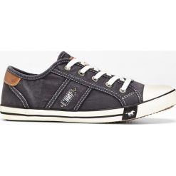 Sneakersy Mustang bonprix antracytowy. Szare buty sportowe damskie bonprix. Za 179,99 zł.