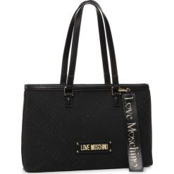 Torebka LOVE MOSCHINO - JC4012PP1ALB100A Nero. Czarne torebki klasyczne damskie Love Moschino, bez wzorów, ze skóry ekologicznej, klasyczne, bez dodatków. W wyprzedaży za 749,00 zł.