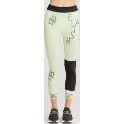 LEGGINSY Elisabetta Franchi MOVES. Czarne spodnie damskie Elisabetta Franchi, bez wzorów. Za 459,50 zł.