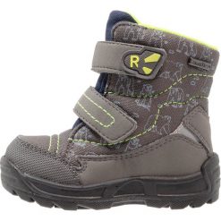 Richter Śniegowce steel/neon yellow. Szare buty chłopięce zimowe marki Richter, z materiału. W wyprzedaży za 134,50 zł.