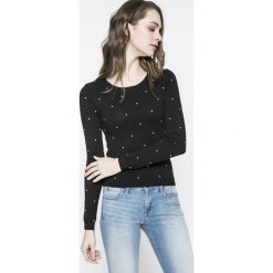 Tally Weijl - Sweter. Czarne swetry damskie marki TALLY WEIJL, s, bez wzorów, z wiskozy, z krótkim rękawem, krótkie, bez kaptura. W wyprzedaży za 34,90 zł.