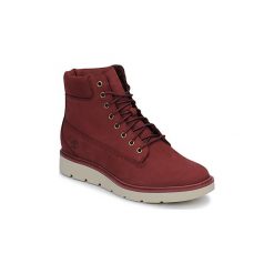 Buty Timberland KENNISTON 6IN LACE UP. Czerwone trampki i tenisówki damskie Timberland, bez wzorów, bez zapięcia. Za 629,00 zł.