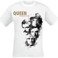 T-shirty męskie: Queen Forever T-Shirt biały