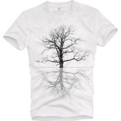 T-shirt UNDERWORLD Organic Cotton Tree. Białe t-shirty męskie Underworld, m, z nadrukiem, bez kołnierzyka. Za 69,99 zł.