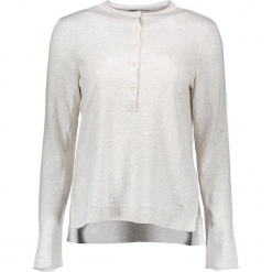 Sweter w kolorze kremowym. Białe swetry oversize damskie marki Marc O'Polo, xs, ze splotem. W wyprzedaży za 260,95 zł.