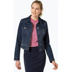 HUGO - Damska kurtka jeansowa – Gessina, niebieski. Niebieskie kurtki damskie marki HUGO, xl, z jeansu. Za 599,95 zł.
