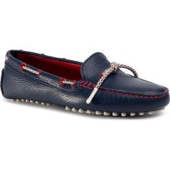 Mokasyny WEEKEND MAX MARA - Douglas 55210702600 Blu 007/007. Niebieskie mokasyny damskie Weekend Max Mara, na co dzień, bez wzorów, ze skóry, bez obcasa, bez zapięcia. W wyprzedaży za 729,00 zł.