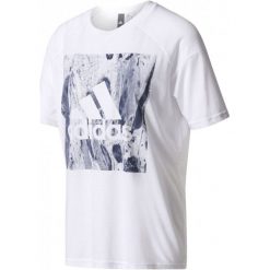 Bluzki sportowe damskie: Adidas Koszulka Sp Id Boxy Tee White/Collegiate Navy L
