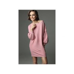 Sukienka Loose Louise - dirty pink. Różowe sukienki dziewczęce marki Madnezz, z aplikacjami, z elastanu, bez rękawów. Za 209,00 zł.