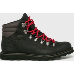 Sorel - Buty Madson Hiker Waterproof. Czarne buty trekkingowe męskie marki Sorel, na zimę, z materiału, outdoorowe. Za 799,90 zł.